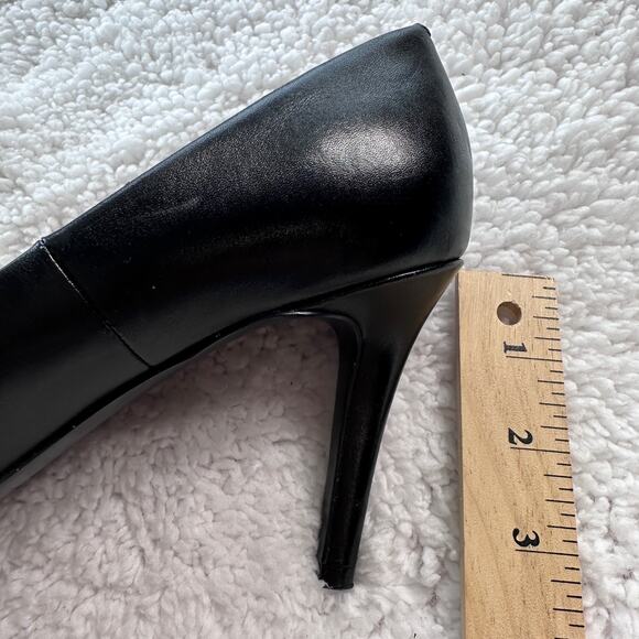 Cole Haan Grand.OS womens shoes pumps black sz 9C Leather point dressy business - Picture 11 of 11